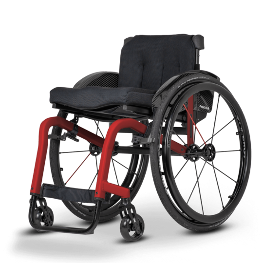 MEYRA FEMTO R 1.180 – ultralekki adaptacyjny wózek inwalidzki
